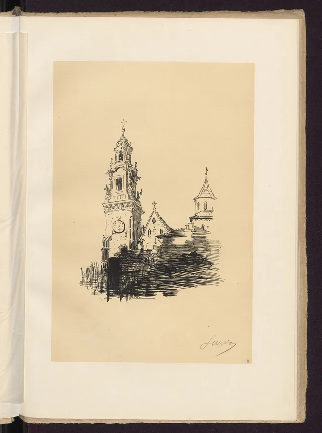 A torre do relógio (Wawel)