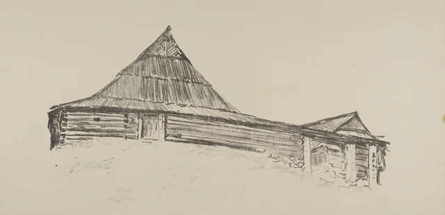 Fazenda hutsul, vista de fora