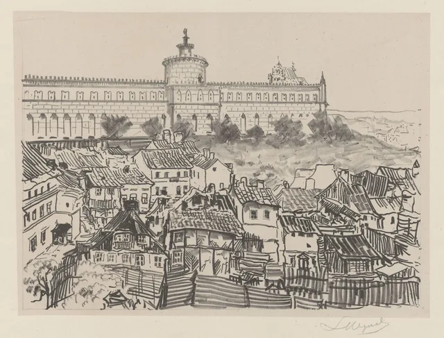 O castelo e o bairro judeu