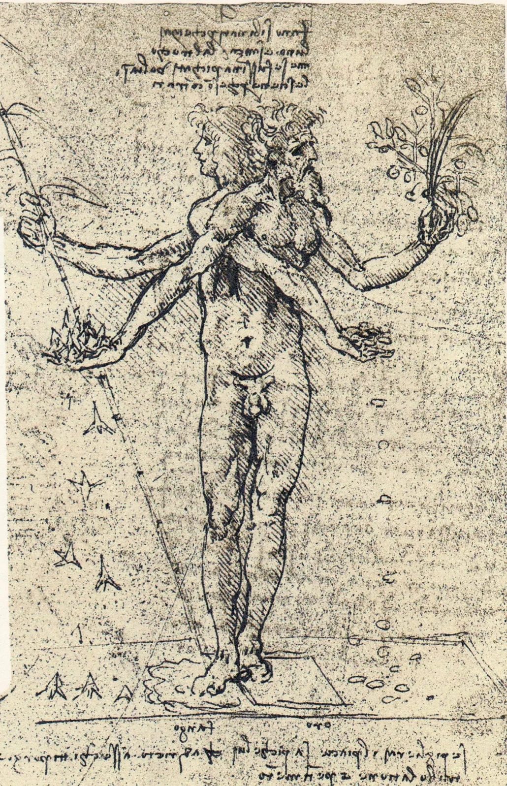 Allegory of Joy and Sorrow, Leonardo da Vinci
