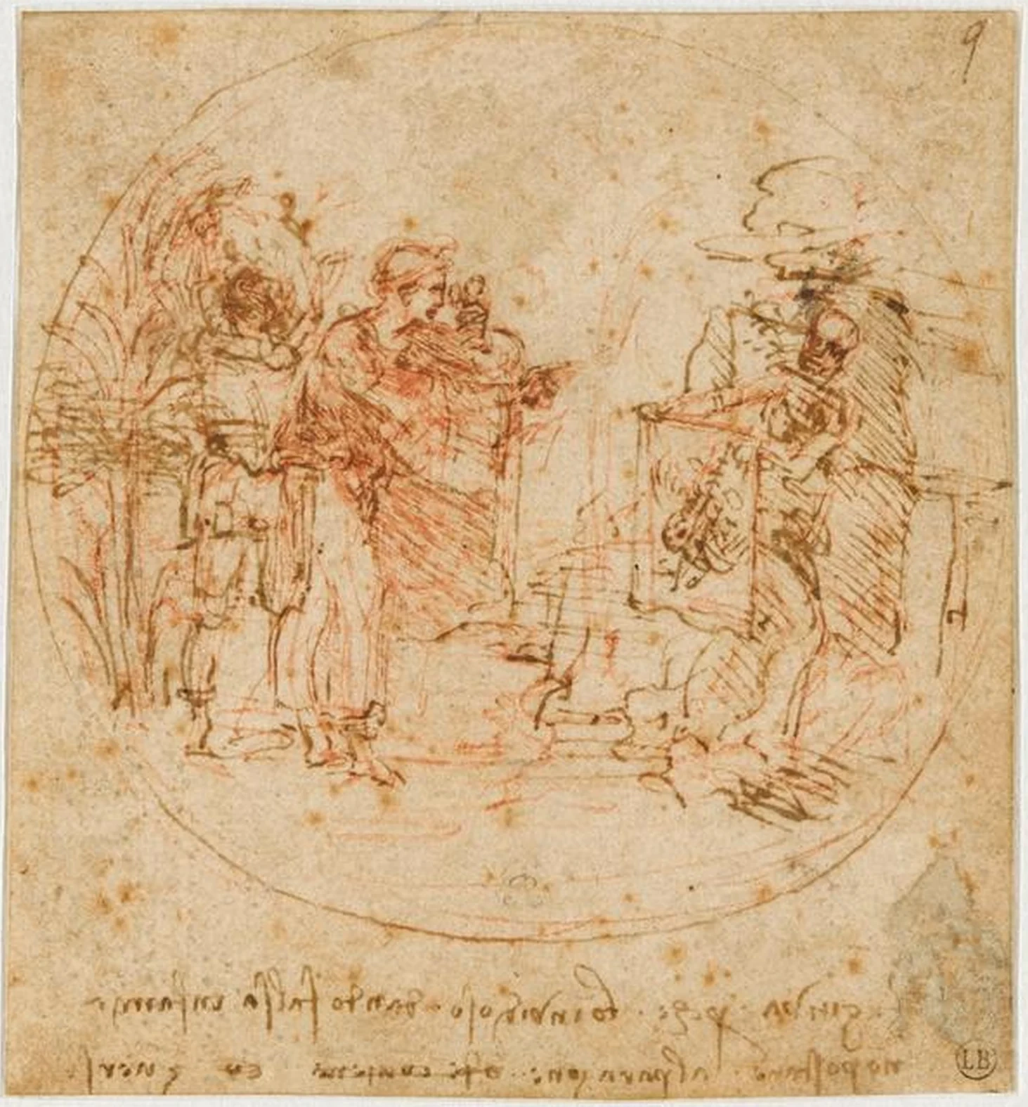 Allegory of Unmasked Envy, Leonardo da Vinci