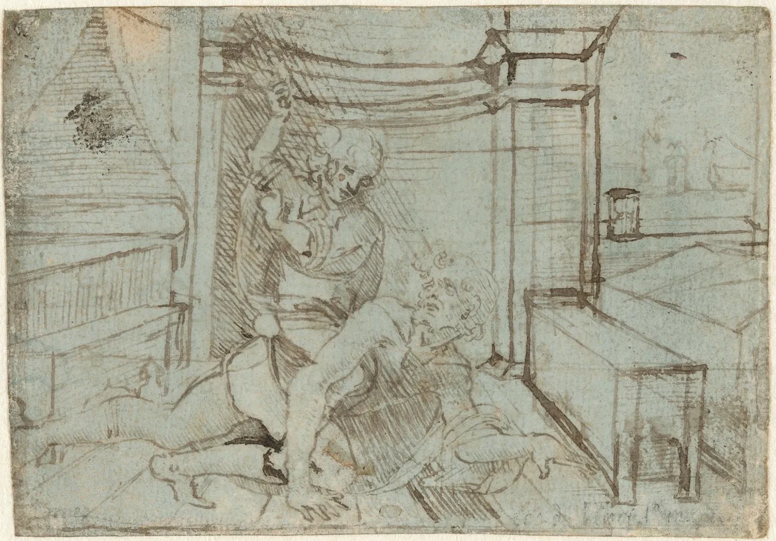 Aristote et Phyllis, Léonard de Vinci