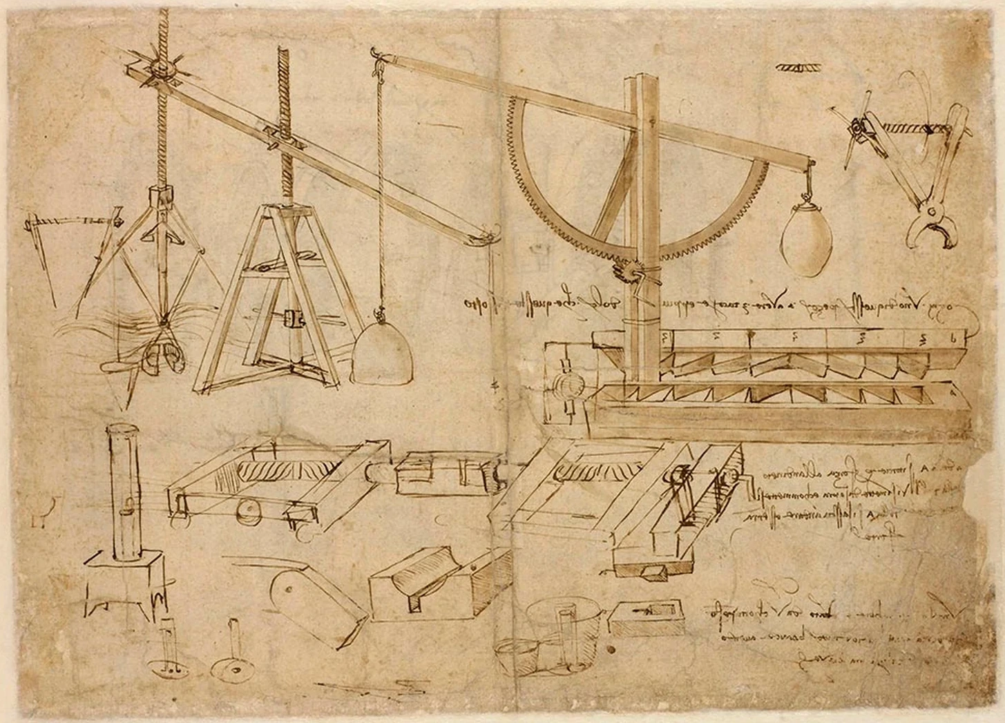 Codex Atlanticus (F0030), Léonard de Vinci