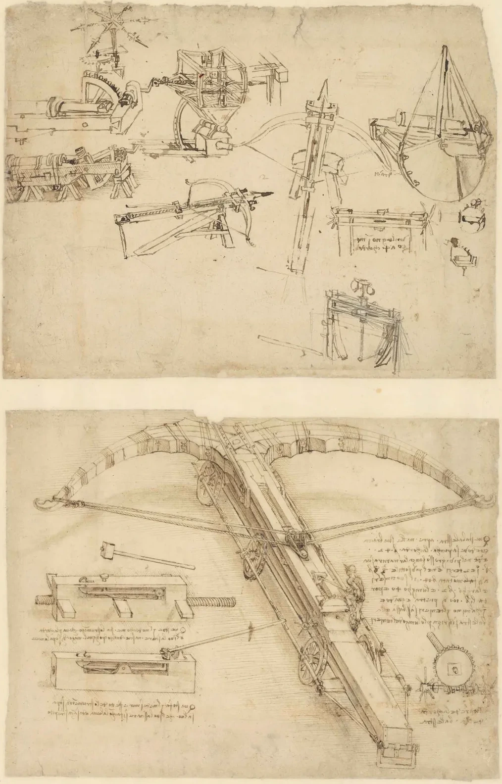 Codex Atlanticus (F0149), Léonard de Vinci
