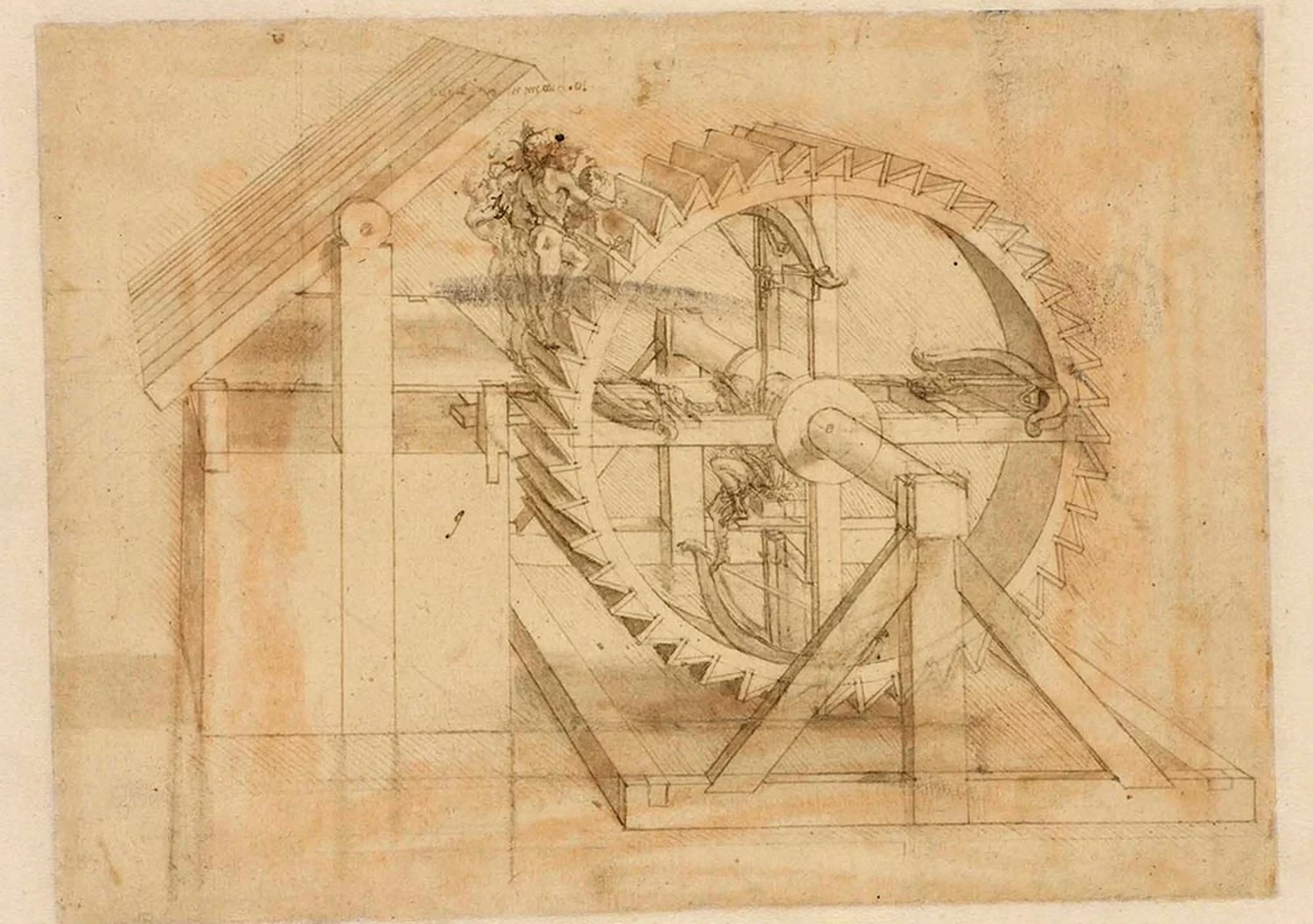 Codex Atlanticus (F1070), Léonard de Vinci