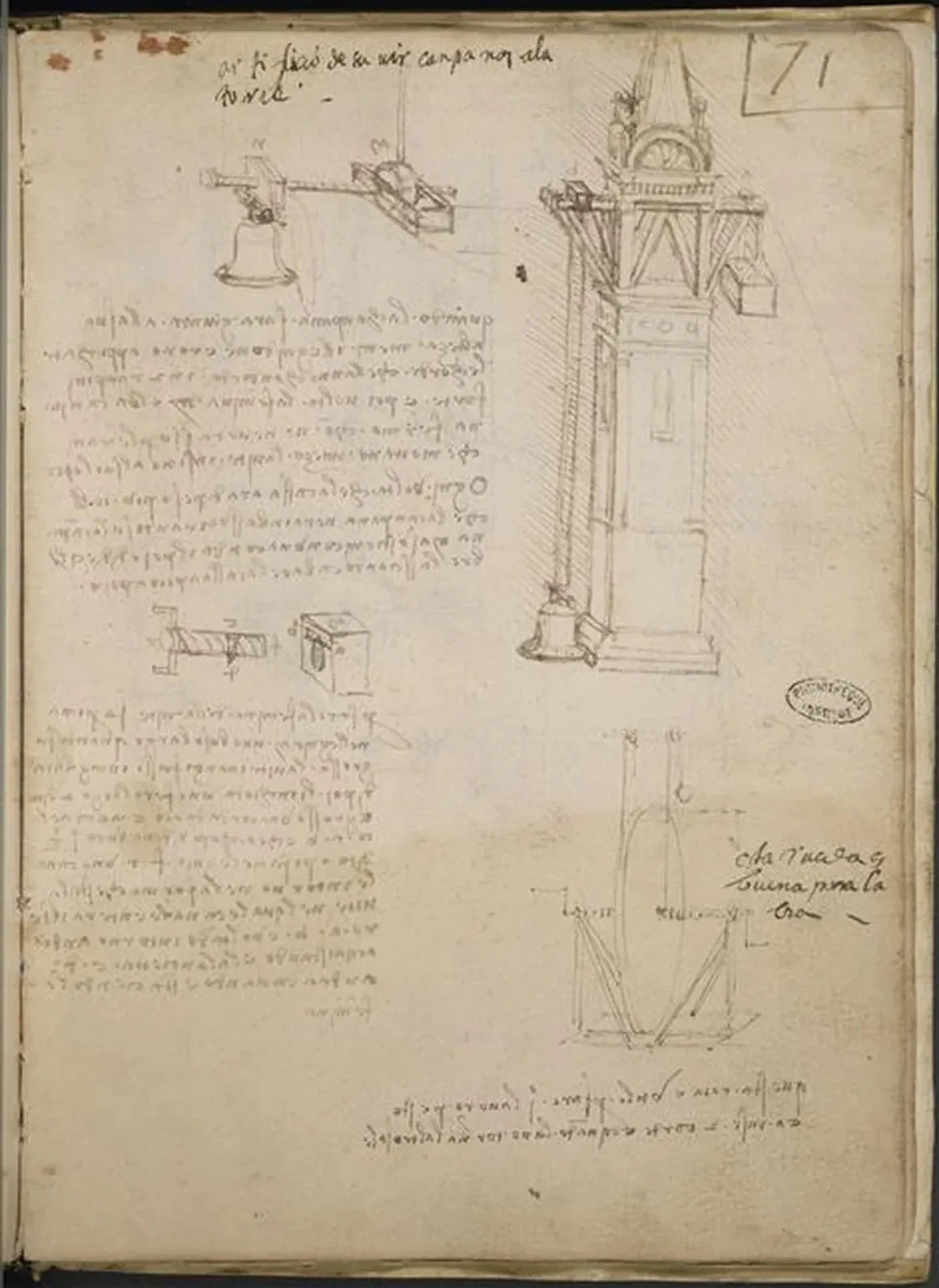 Hoist for a Bell, Leonardo da Vinci