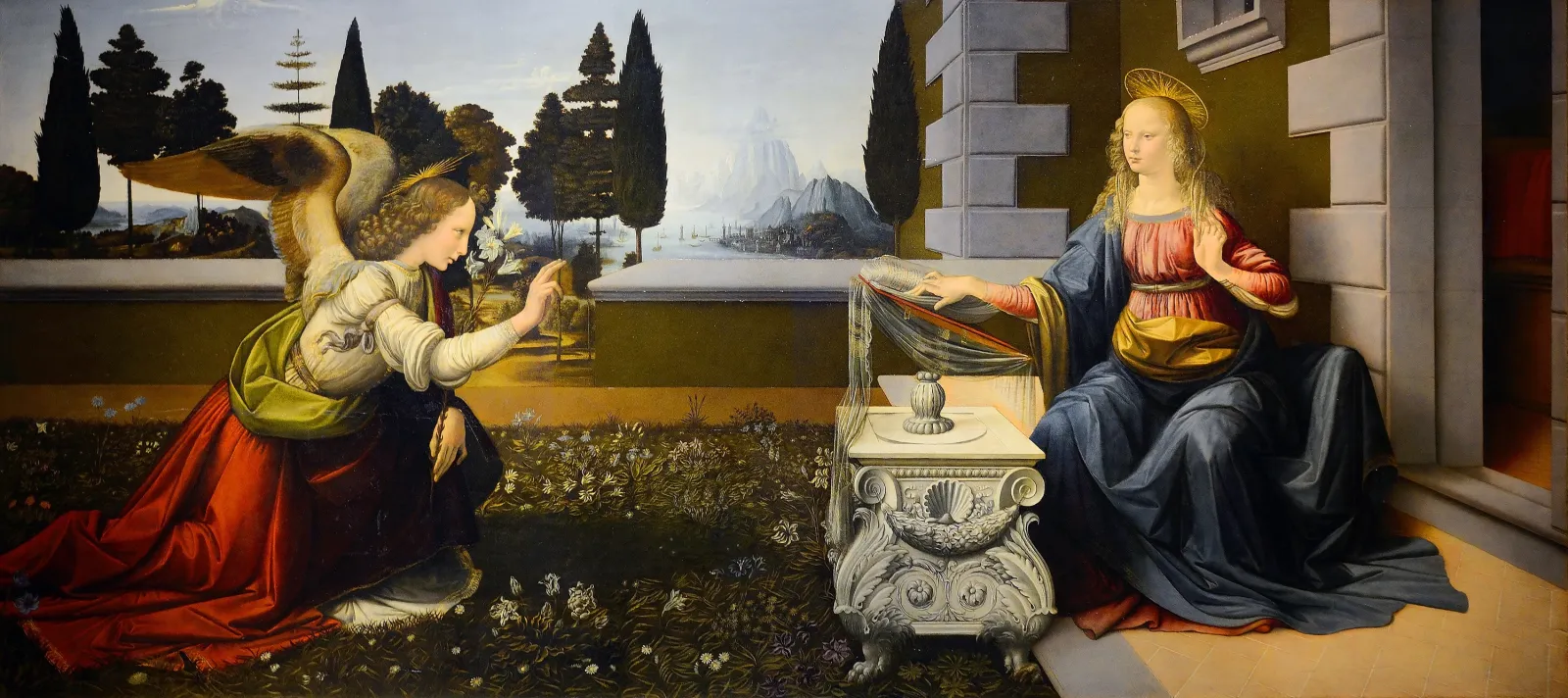 L'Annonciation de San Martino, Léonard de Vinci