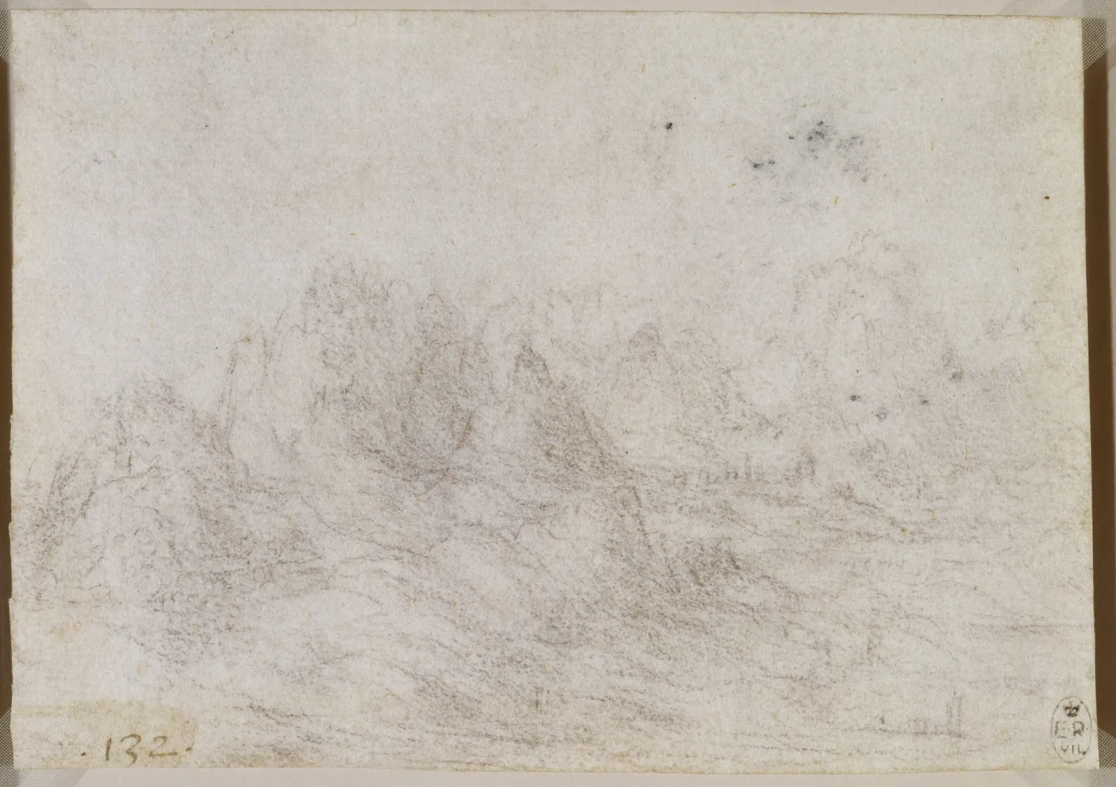 Mountain and Foothills, Leonardo da Vinci