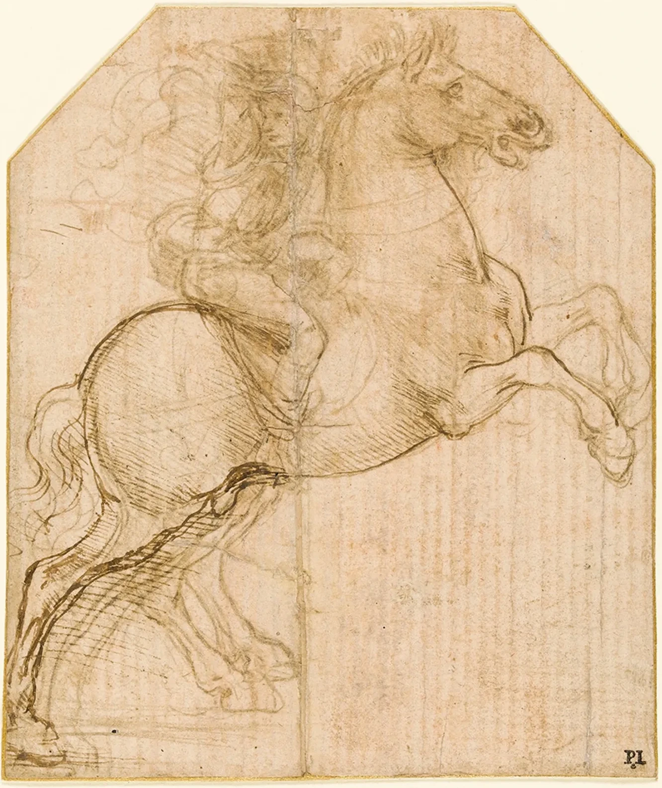 Rider on a Rearing Horse, Leonardo da Vinci