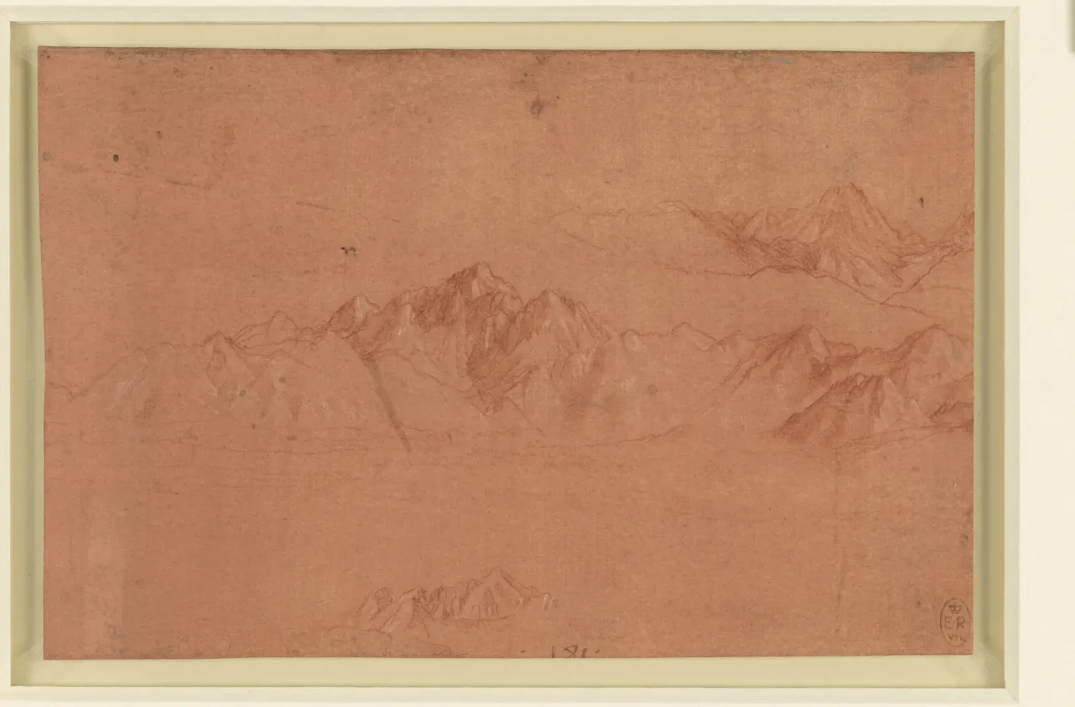 Snow-capped Peaks, Leonardo da Vinci