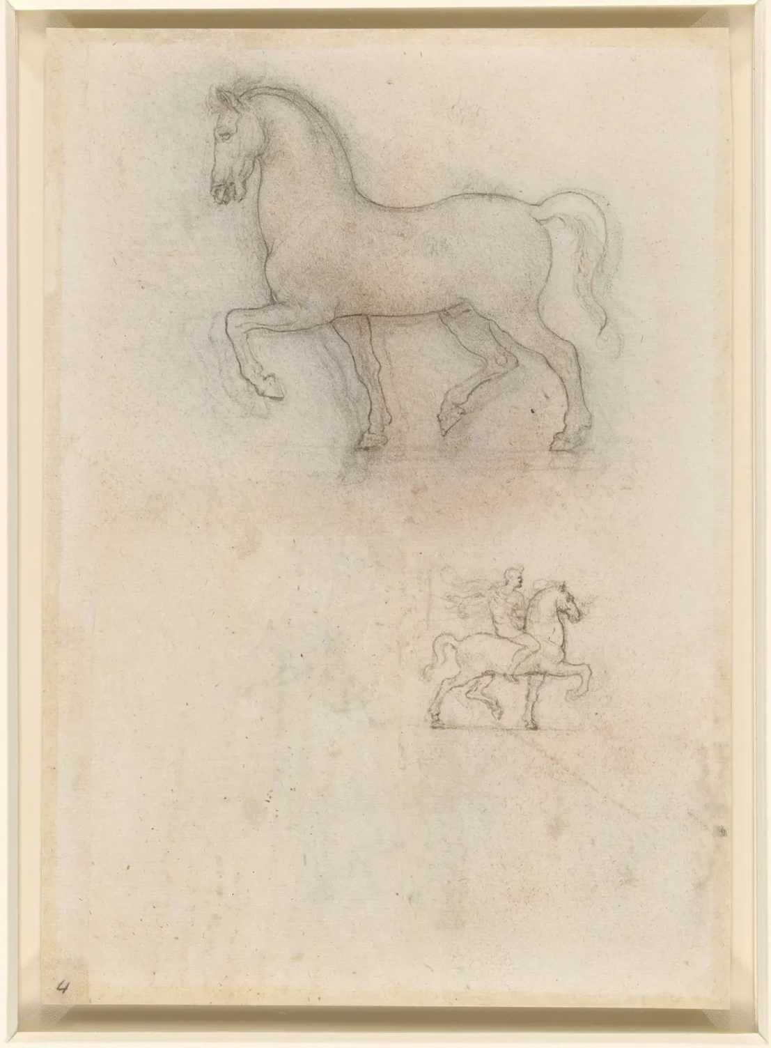 Studies for the Trivulzio Monument, Leonardo da Vinci