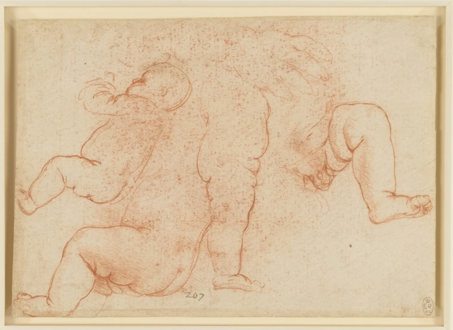 Studies of a Naked Infant, Leonardo da Vinci