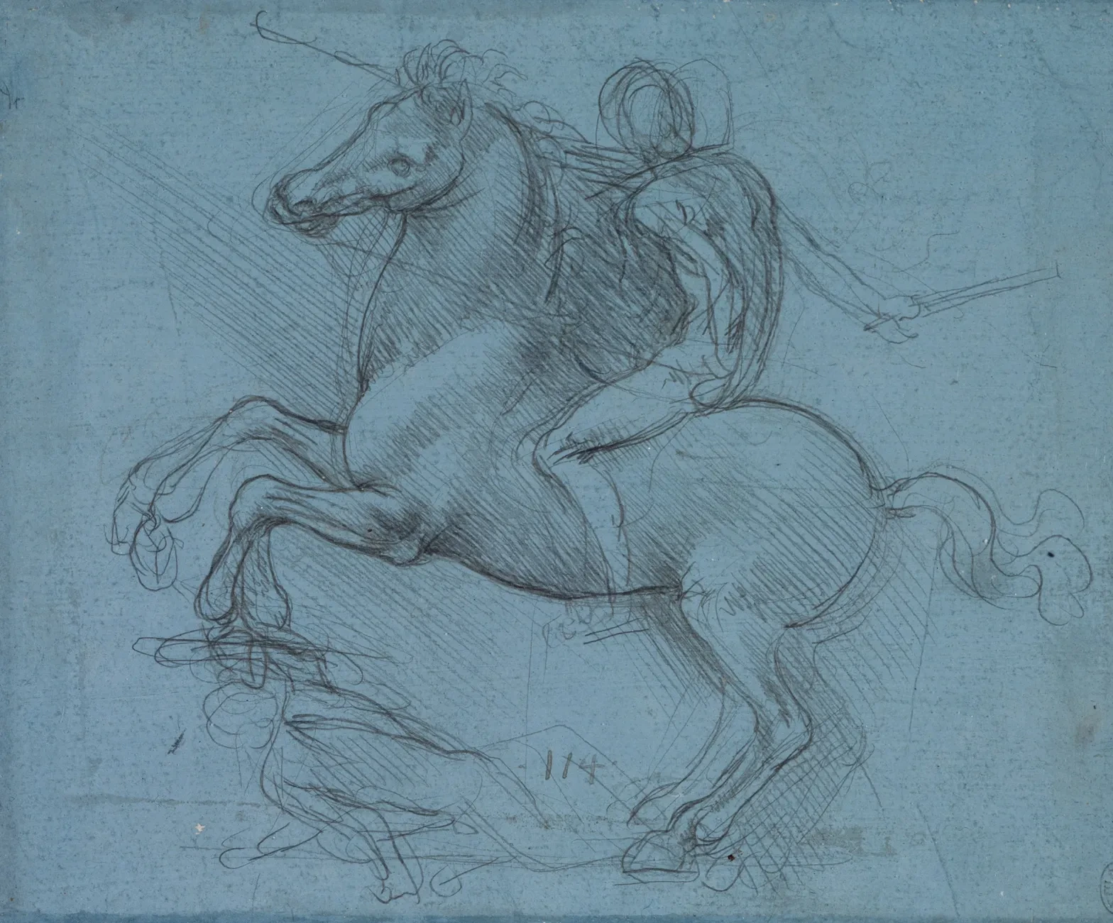 Study for the Sforza Monument, Leonardo da Vinci
