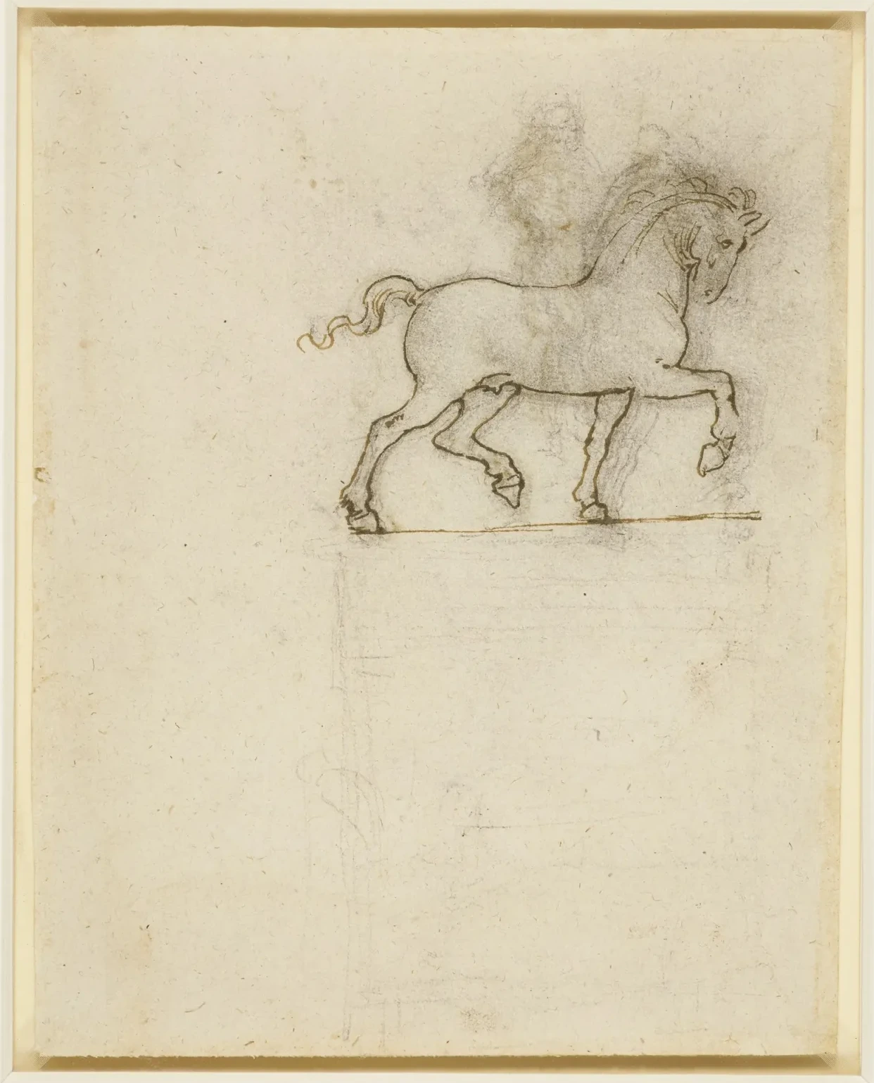Study for the Trivulzio Monument, Leonardo da Vinci