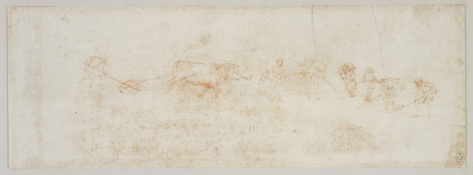 Study of Farm Labourers at Work, Leonardo da Vinci