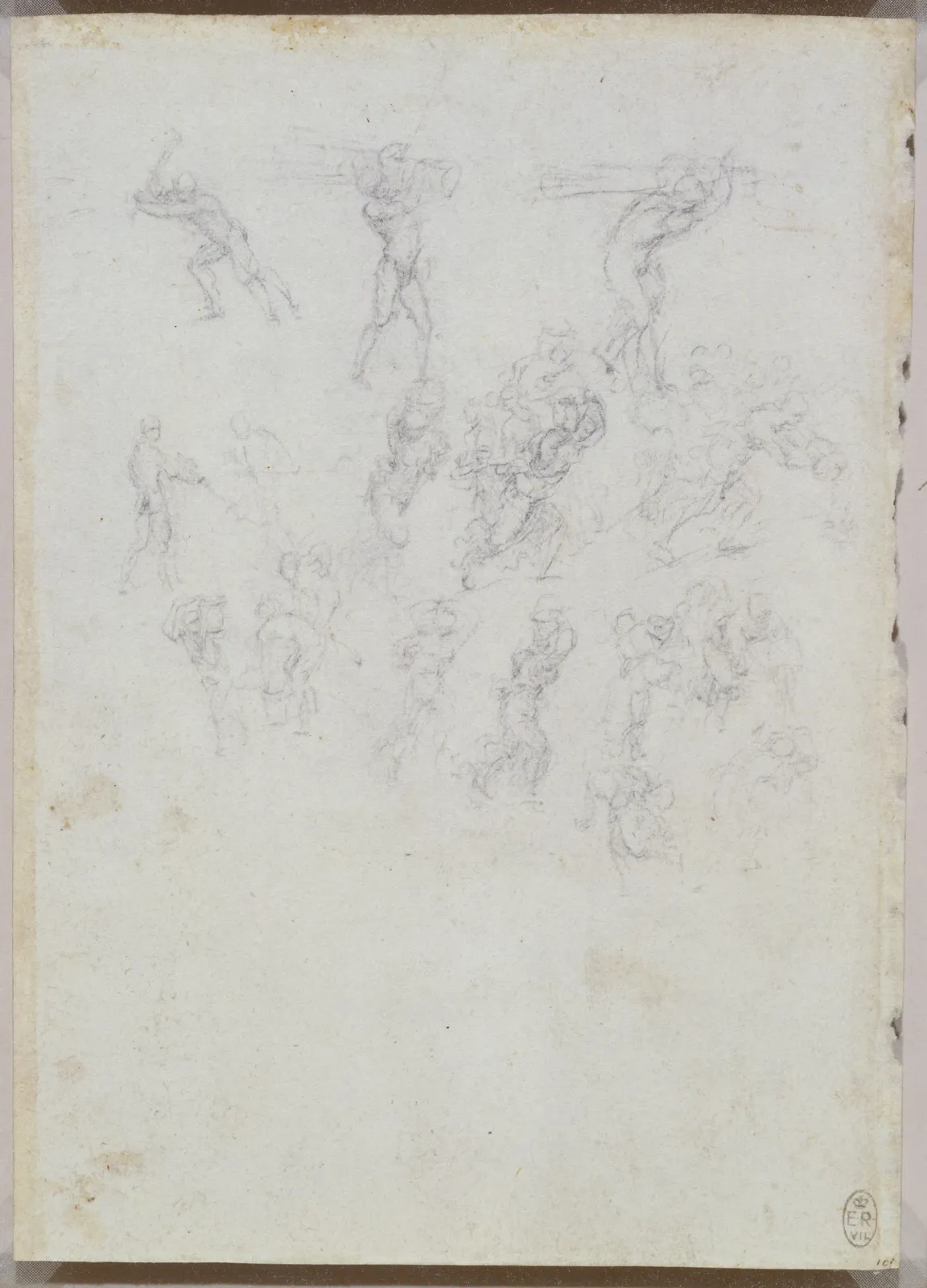 Study of Figures in Action, Leonardo da Vinci
