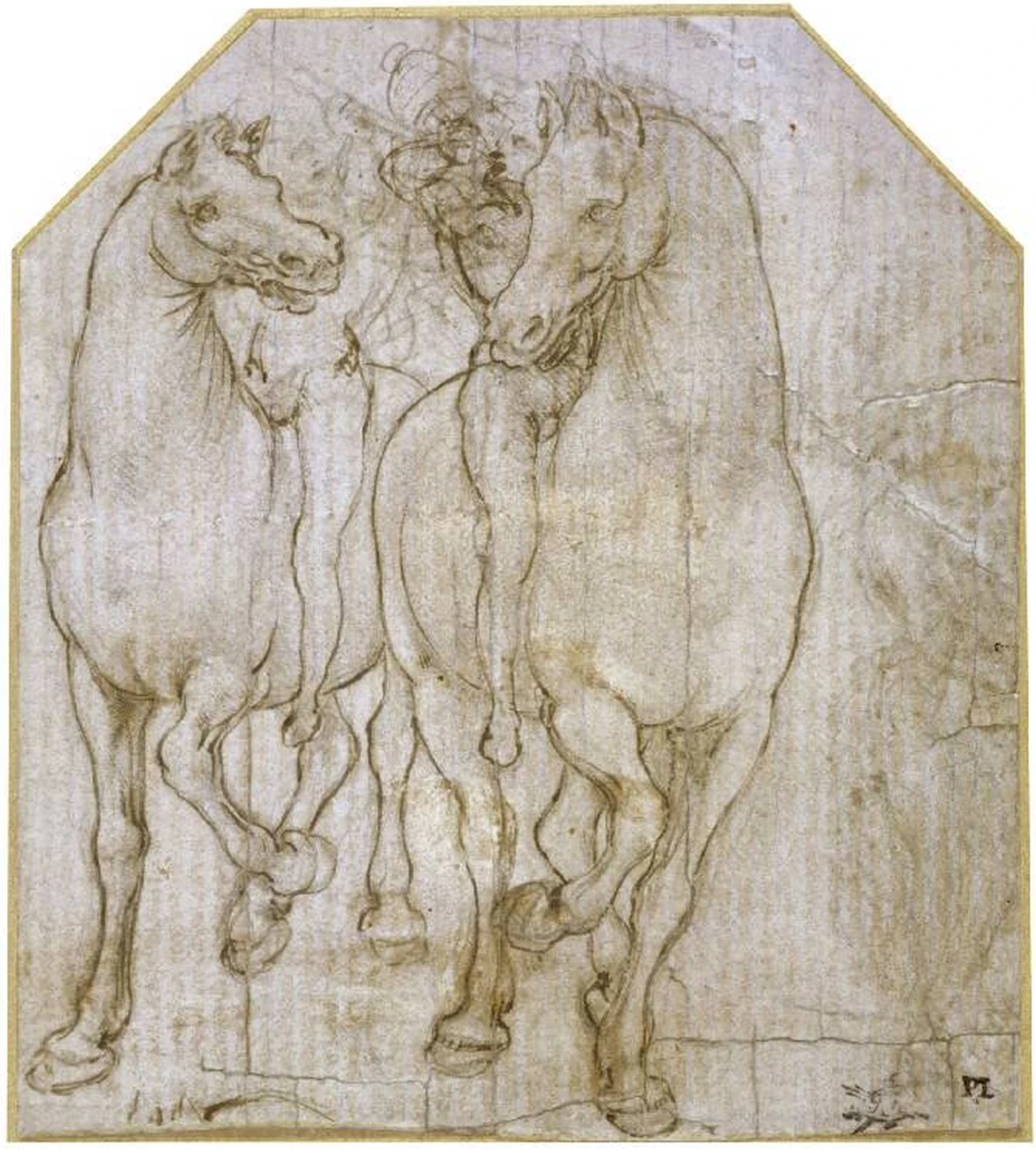 Study of Horses and Riders, Leonardo da Vinci