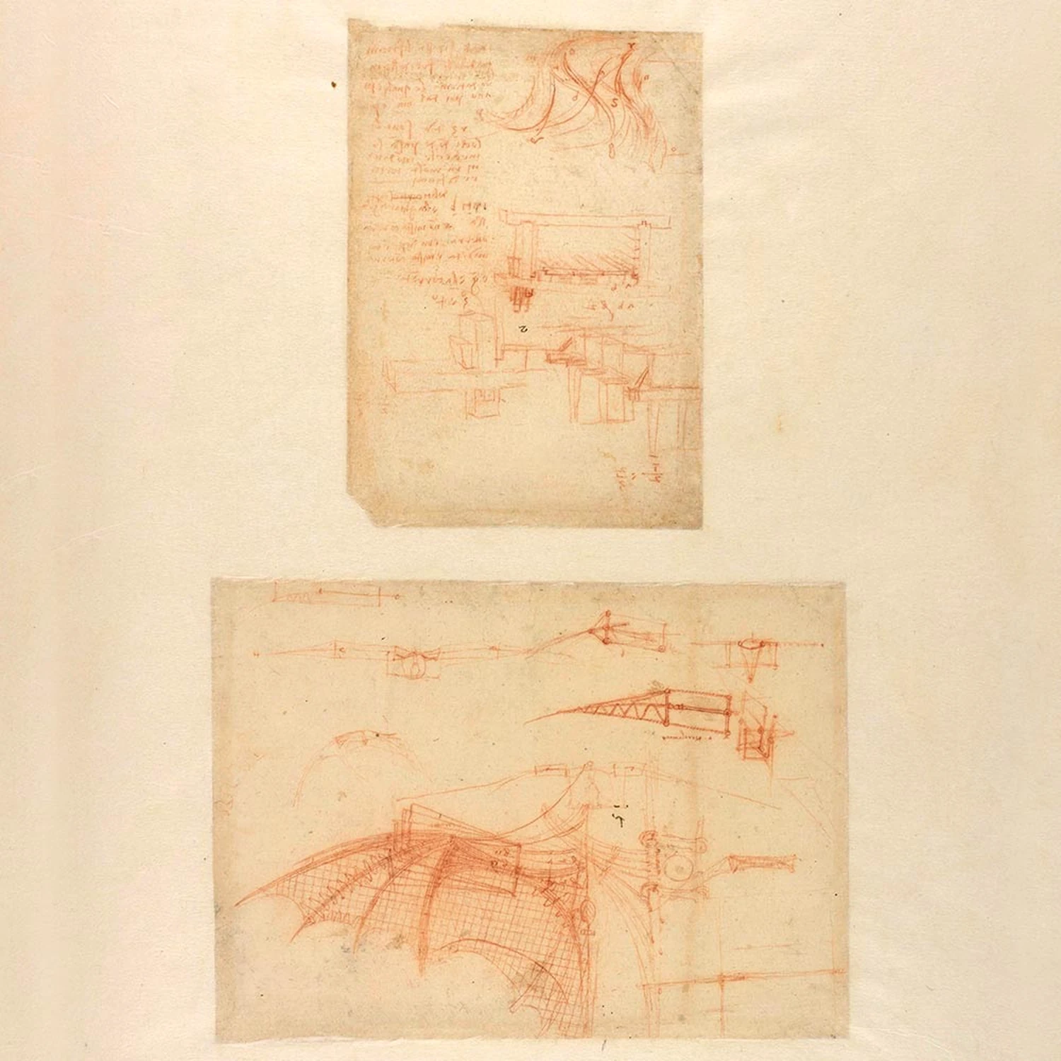 Study of the Wing of a Flying Machine, Leonardo da Vinci