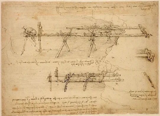 Construction of a Scaffolding Bridge