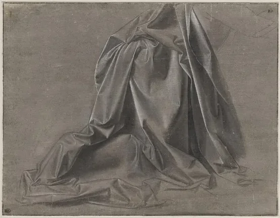 Draperie pour une figure agenouillée