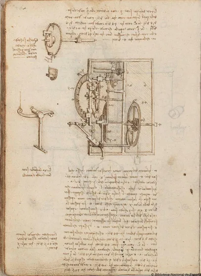Dessin du mouvement d'une horloge