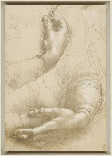 étude de mains de femme