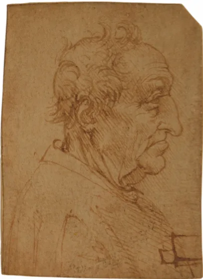 Head of an Old Man in Profile
