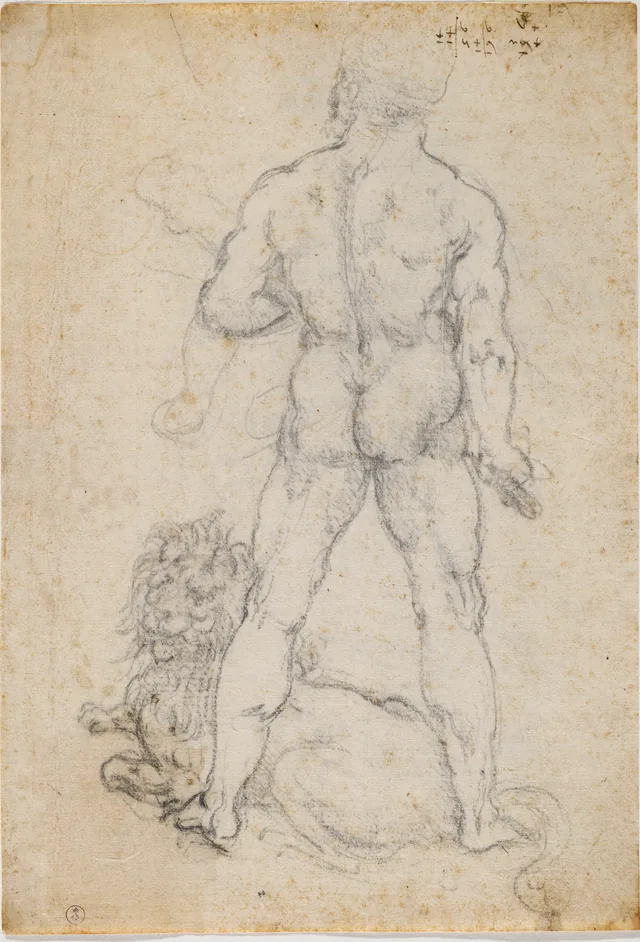 Hercules and the Nemean Lion, Leonardo da Vinci