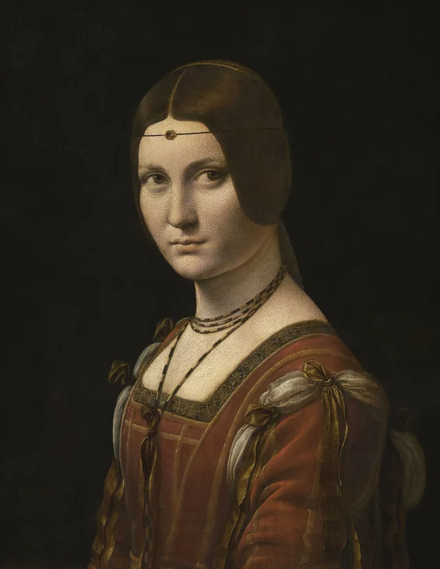 La bella ferronnière, Leonardo da Vinci