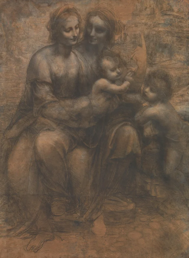 La Virgen, el Niño Jesús con santa Ana y san Juan Bautista