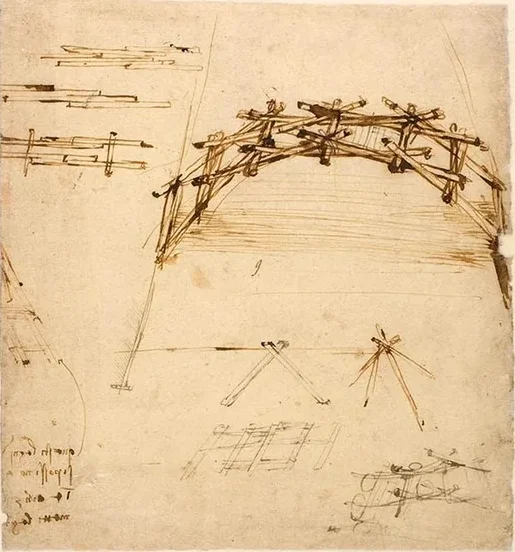 Military and Architectural Studies and Sketch of a Church (Florence Cathedral?)