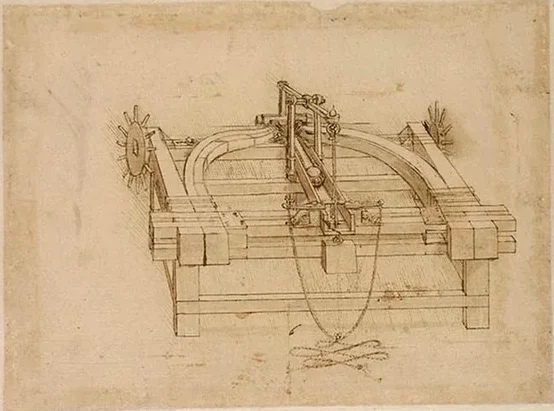 Machine de guerre pour catapulter des pierres