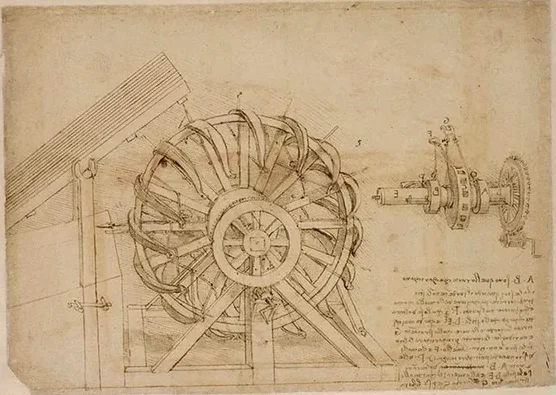 Military Machine with Sixteen Crossbows