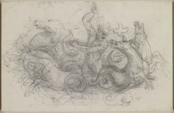 Neptune with Four Seahorses ('Quos Ego')
