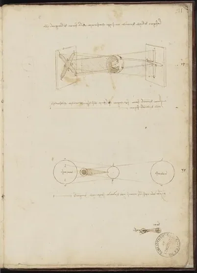 Projection de lumière en forme de croix