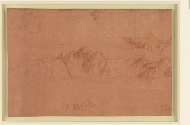 雪の峰々