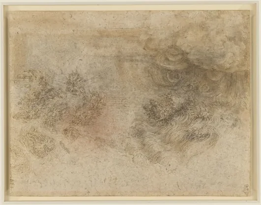 Nuages d'orage sur une rivière ou un lac et des arbres