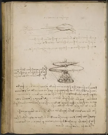 Études d'une vis aérienne