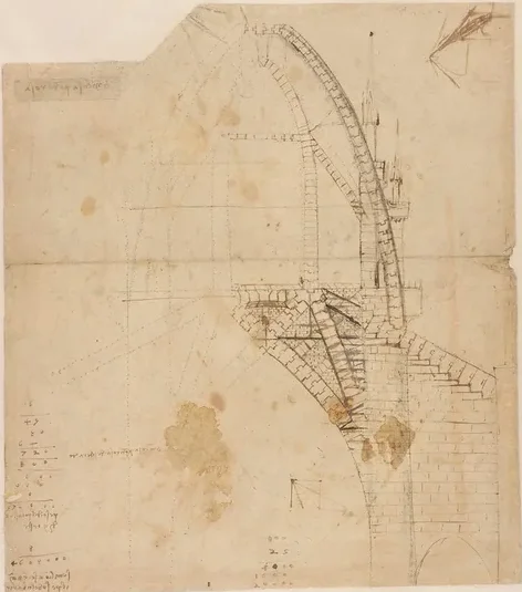 Étude pour la coupole de la cathédrale de Milan