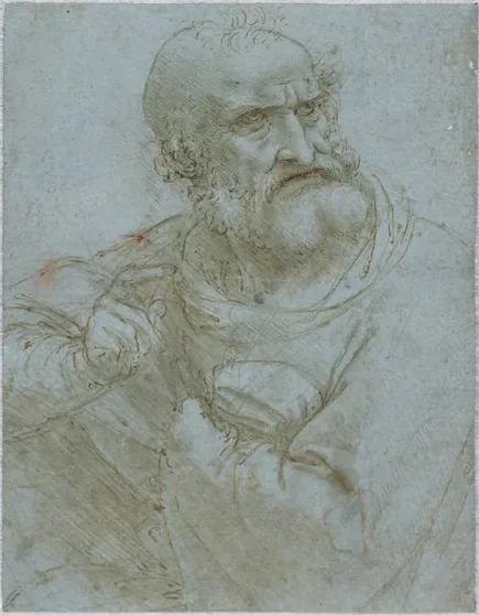 Étude pour la Cène (saint Pierre ?)