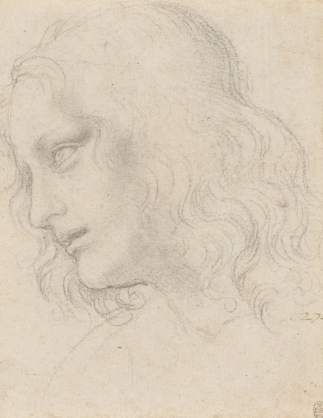 Study for the Last Supper (Saint Philip), Leonardo da Vinci