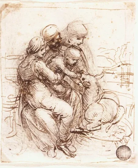 Study for the Virgin and Child with Saint Anne