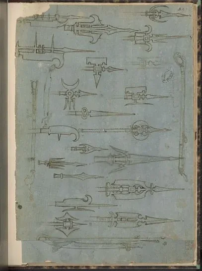 Étude de hallebardes