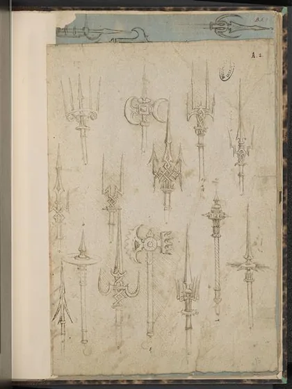 Étude de hallebardes