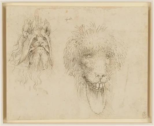 Study of Two Masks of Monsters