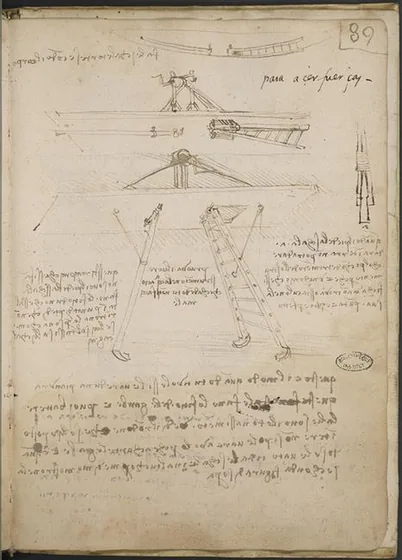 Train de décollage et d'atterrissage d'une machine volante