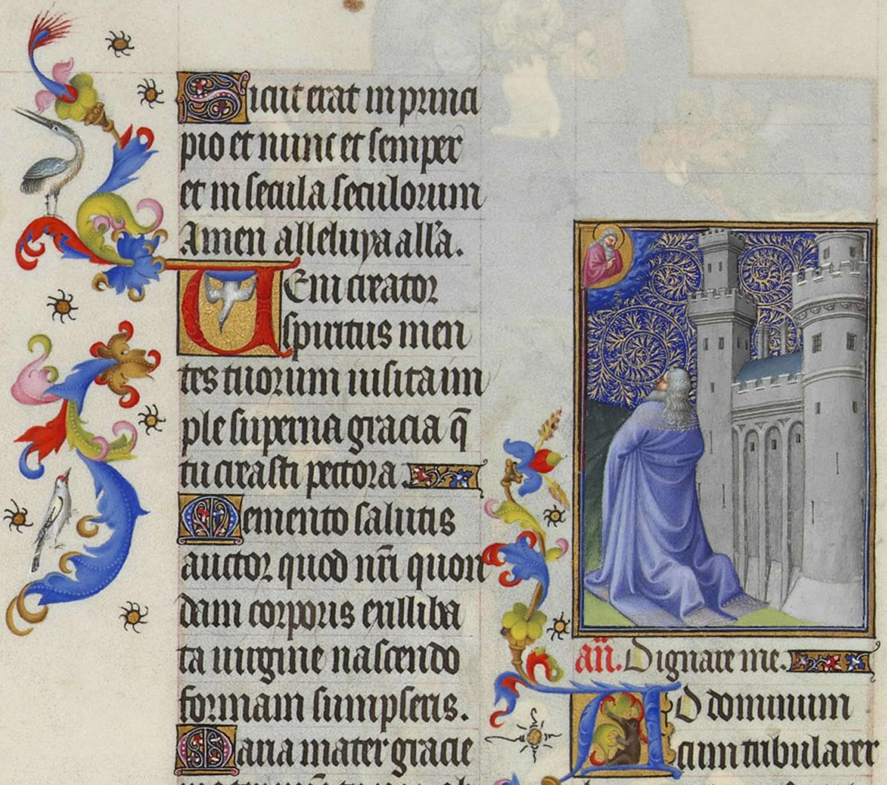 Psaume CXIX, Très Riches Heures du duc de Berry