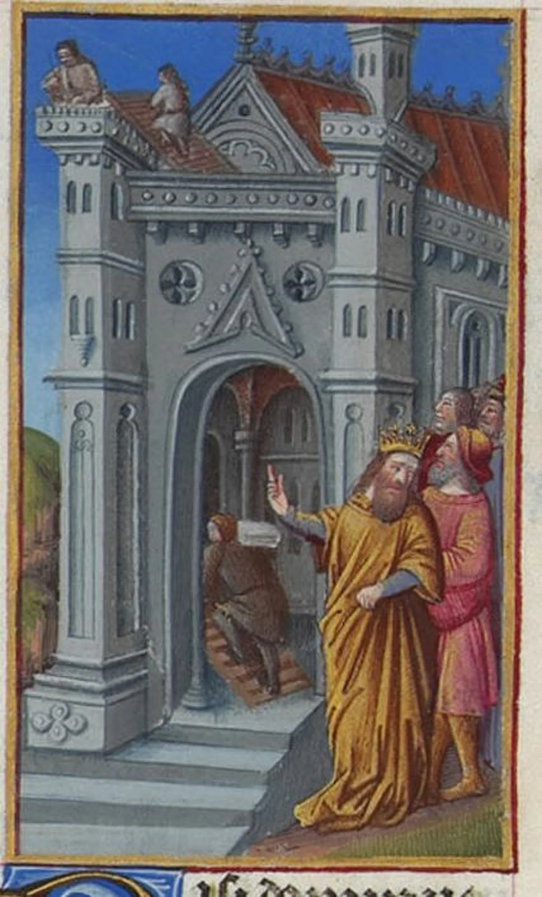 Psaume CXXVI, Très Riches Heures du duc de Berry