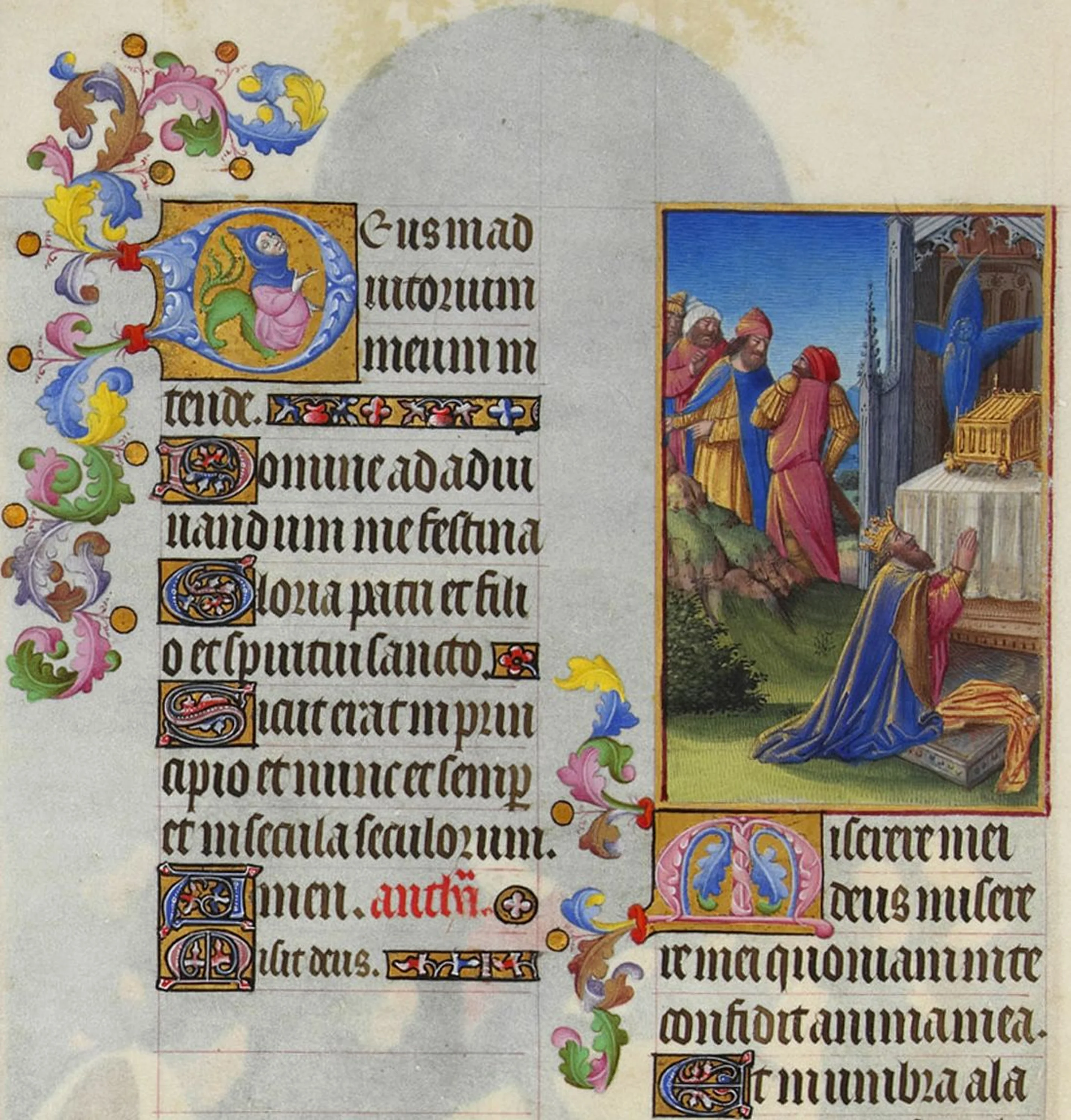 Psaume LVI, Très Riches Heures du duc de Berry
