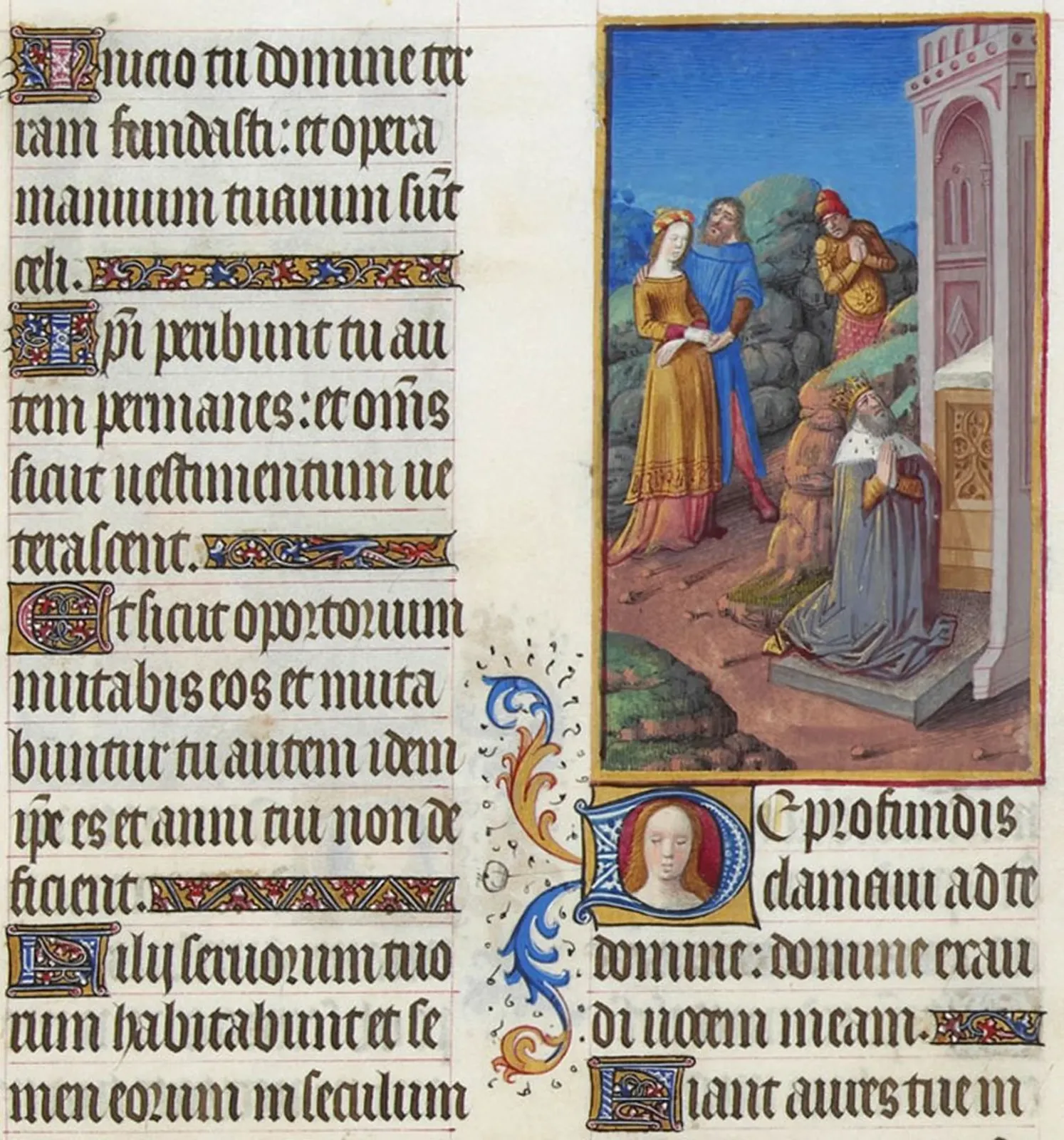 De Profundis, Très Riches Heures du duc de Berry